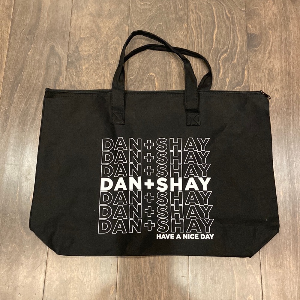 Dan + Shay canvas tote bag